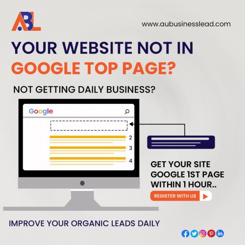 Improve your organic leads daily - Aubusinesslead.com