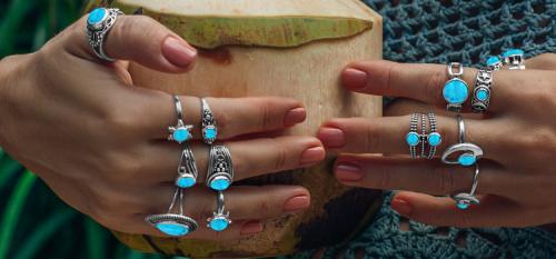 Buy Genuine Wholesale Sterling Silver Turquoise Ring