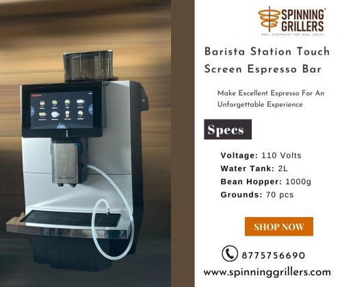 Barista Station Touch Screen Espresso Bar