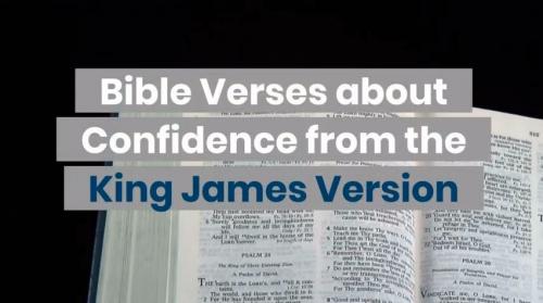 Bible Verses about Confidence