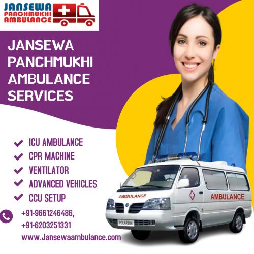 Lower Expense and Convenient Patient Ambulance Service in Vasant Vihar by Jansewa Panchmukhi