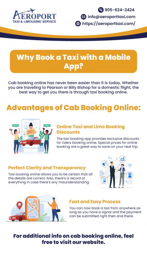 Why Book a Taxi with a mobile app?