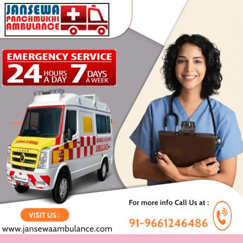 Get loe fare Ambulance service by Janswa Panchmukhi