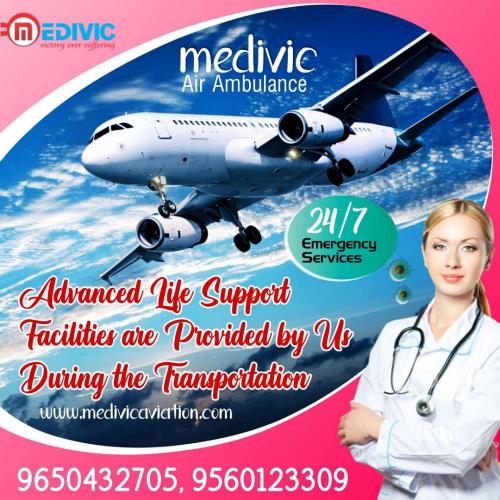Medivic Aviation Air Ambulance Provides Flights with Life Support Facility
