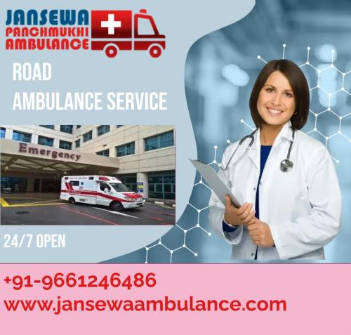 Well-Planned Patient Transfer Ambulance Service in Nehru Place by Jansewa Panchmukhi