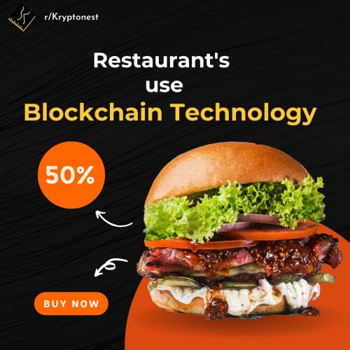 Restaurants using blockchain Technology