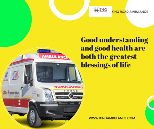 King Road Ambulance Service in Adarsh Nagar, Ranchi