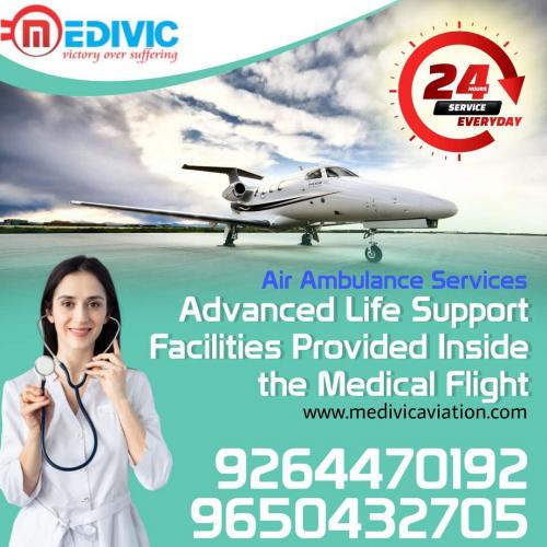 Medivic Aviation Air Ambulance is Supervising Patients with a Matchless Medical Evacuation