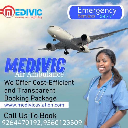 In Medical Emergency Medivic Aviation Air Ambulance is at Your Service