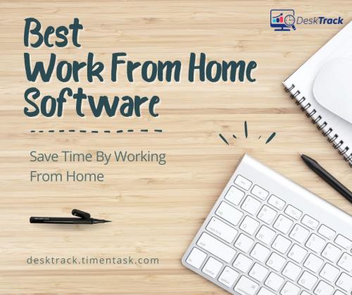Bright Work From Home Facebook Post