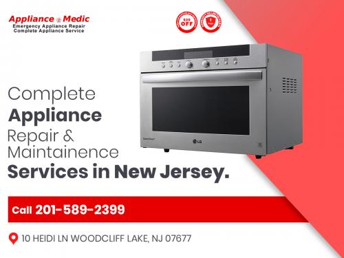 Appliance Medic repair services in NJ