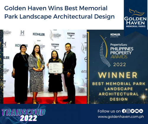 Golden Haven Wins Best Memorial Park Landscape Architectural Design