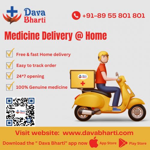 Deliver medicine at home | Dava Bharti