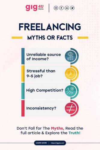 Freelancing Myths or Facts - Know What's in your way of Success!