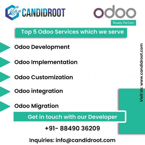 Top 5 Odoo Services which we can serve