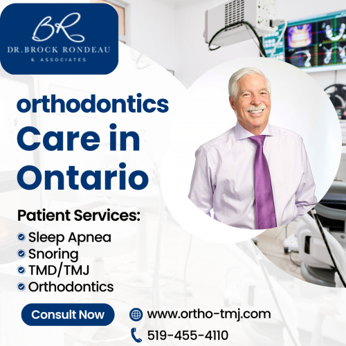 Professional Orthodontic Care in Ontario with Dr. Brock Rondeau & Associate