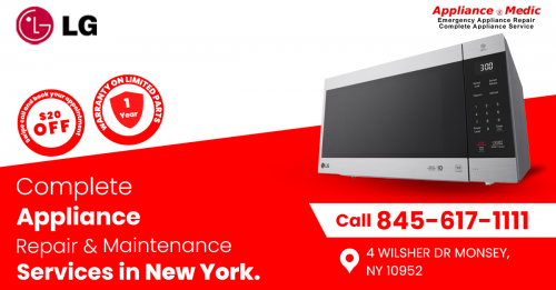 LG Microwave Repair | Flexible Scheduling and Same-Day Repairs