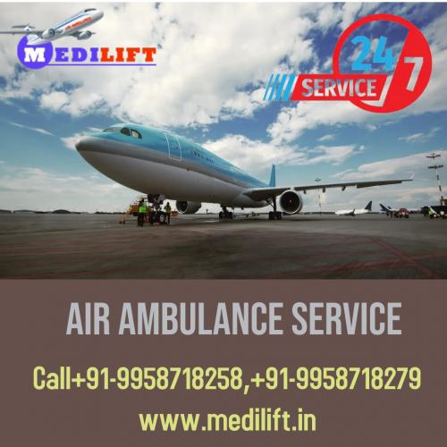 Hire India's No. 1 Air Ambulance in Guwahati with Medical Support