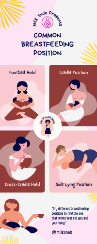 4 Common Breastfeeding Positions to Try