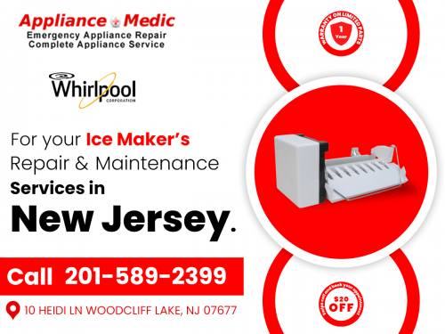 Whirlpool Ice Maker Repair Service NJ