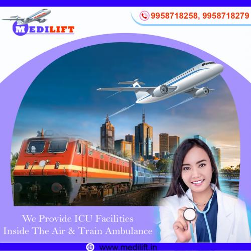 Hire Credible Air Ambulance Service by Medilift