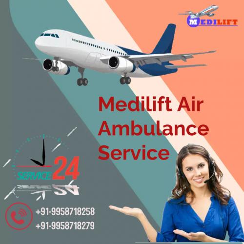 Made Easy Shifting of Patient by Medilift Air Ambulance Service in Delhi