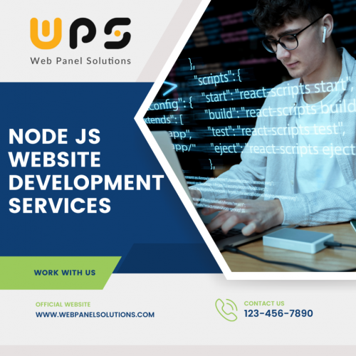 Online Node JS Website Development Services - Web Panel Solutions