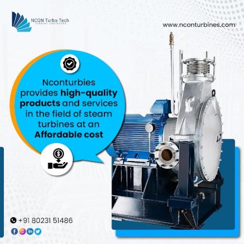 Ncon Provides High-Quality Steam Turbines