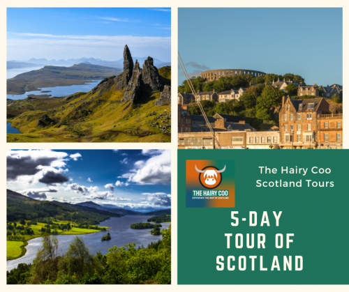 5 Day Tour of Scotland - The Hairy Coo