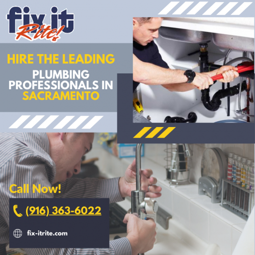 Hire The Leading Plumbing Professionals in Sacramento