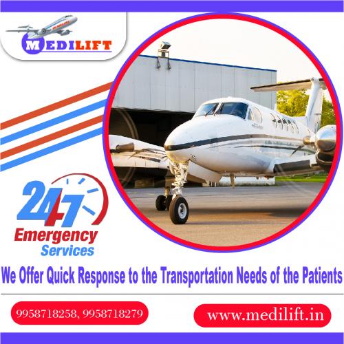 Medilift Air Ambulance is an ICU Air Ambulance Provider