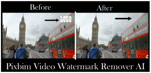 Watermark remover video