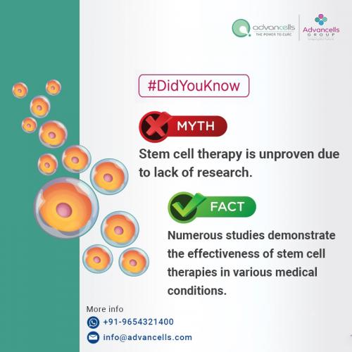 stem cell therapy myths and facts