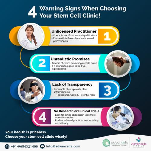 4 Warning Signs When Choosing Your Stem Cell Clinic