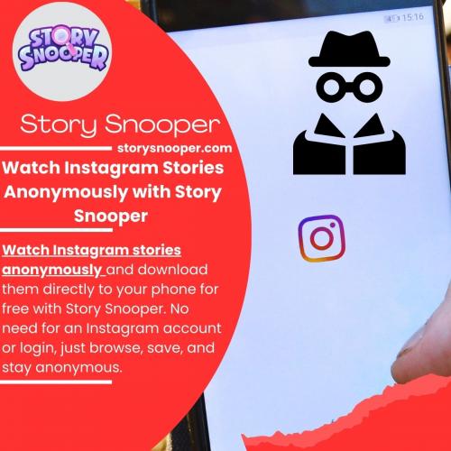 Watch Instagram Stories Anonymously with Story Snooper