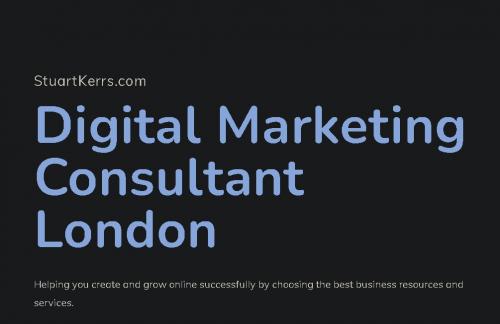 Expert Digital Marketing Consultant London | StuartKerrS
