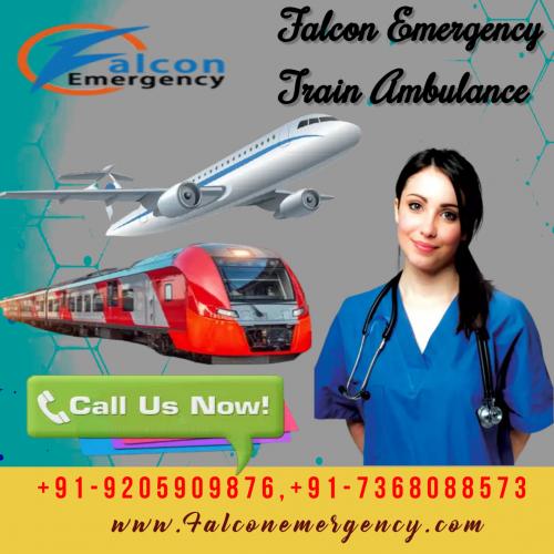 Falcon Emergency Train Ambulance is employed to serve the Needs of the Patients 01