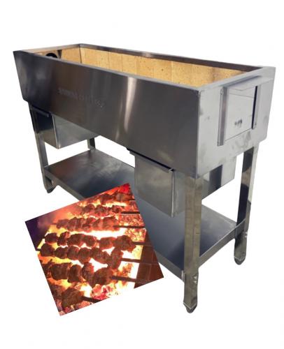 Commercial Charcoal Kebab Grill