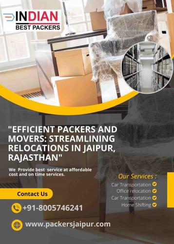 Efficient Packers and Movers Streamlining Relocations in Jaipur