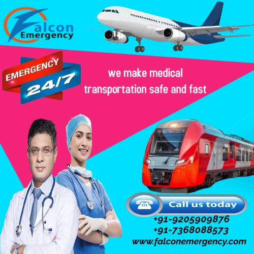 Falcon Emergency Train Ambulance is the Best Medical Transportation Company 01