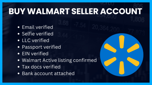 Buy Walmart Seller Accounts