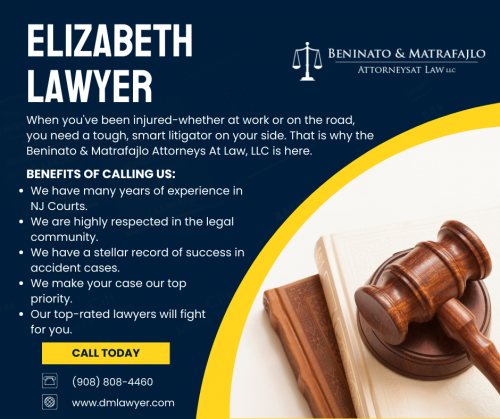 Benefits of Calling Elizabeth Lawyers New Jersey