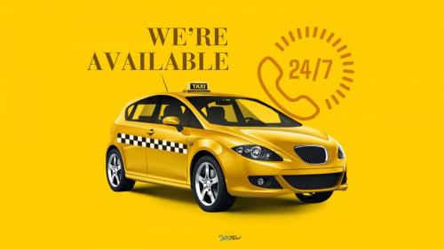 WE’RE AVAILABLE  -Bharat Taxi