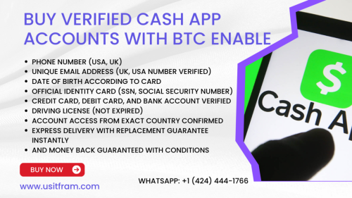 Buy Verified Cash App Account with BTC Enable