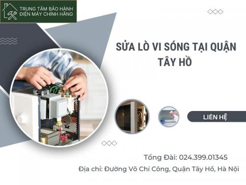 Dich vu sua lo vi song chuyen nghiep tai quan Tay Ho