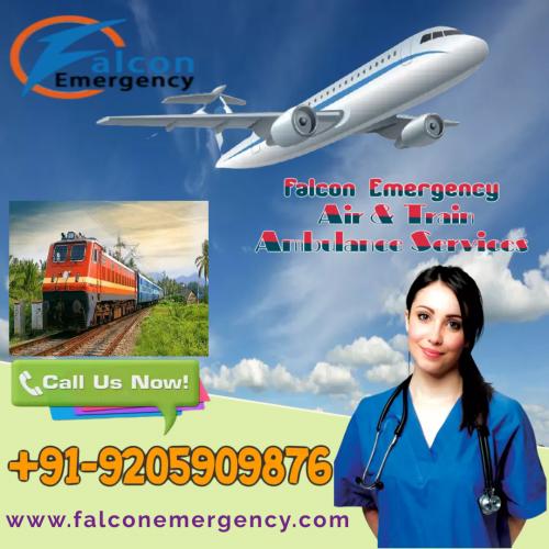 Falcon Emergency Train Ambulance Service in Patna and Ranchi is dedicated to Saving Lives 01