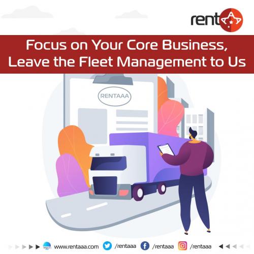 Focus on your core business, Leave the fleet management on us.