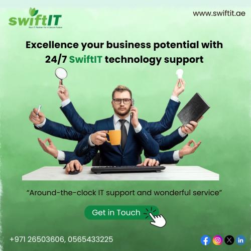 Excellence your business potential with 247 SwiftIT technology supports