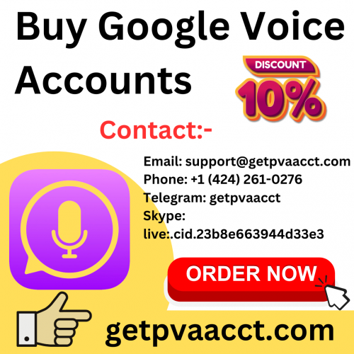 Buy Google Voice Accounts