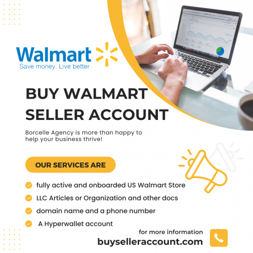 Buy Walmart Seller Account